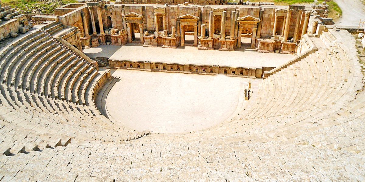 traces des Romains à Jerash
